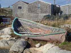 boat and shack