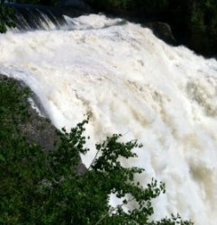 MontMorency falls and bridge